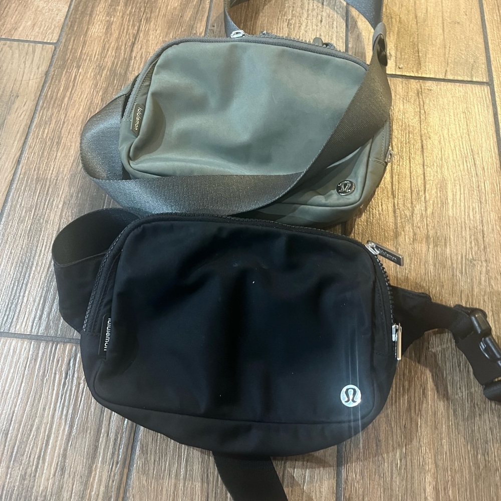 2 Lululemon Fanny packs - used condition